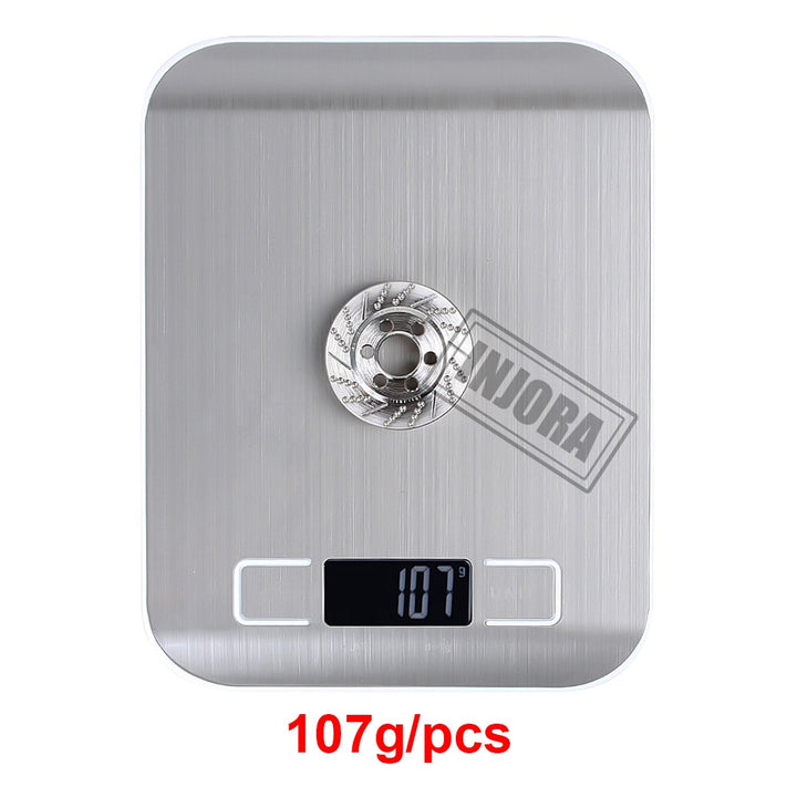 2PCS Silver Anodized Brass Brake Disc Weights for 1.9" 2.2" Wheels
