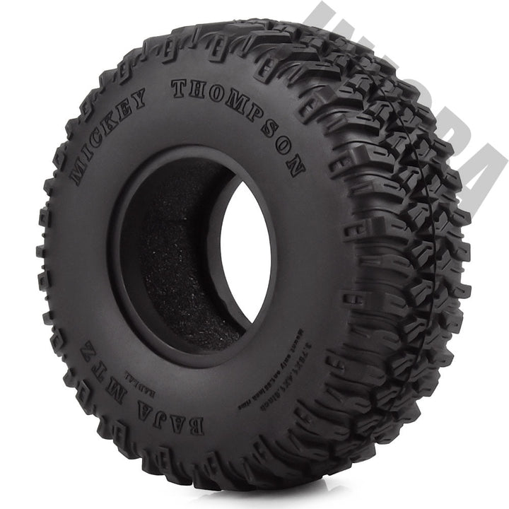 4PCS 1.55" 90*35mm Soft Rubber Wheel Tires for 1/10 RC Rock Crawler