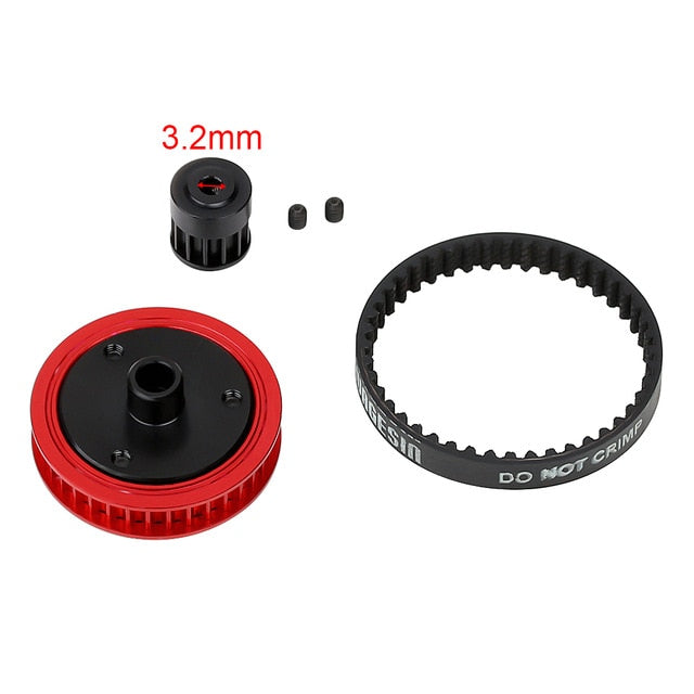 3.2/5.0 Belt Drive Transmission Gears System for Axial SCX10 II 90046
