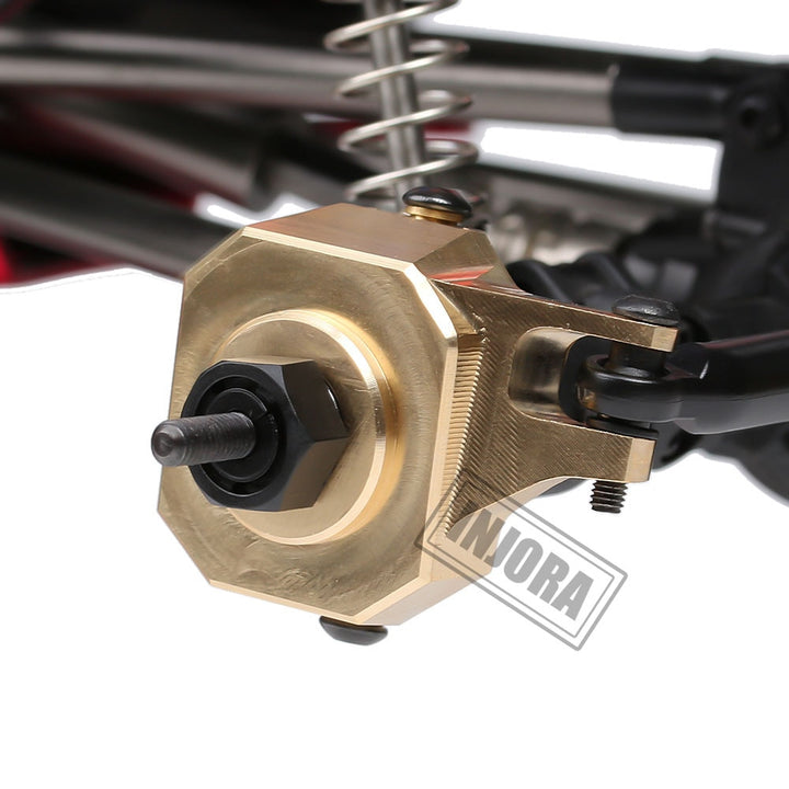 2PCS Brass Front AR44 Steering Knuckles for 1/10 RC Crawler