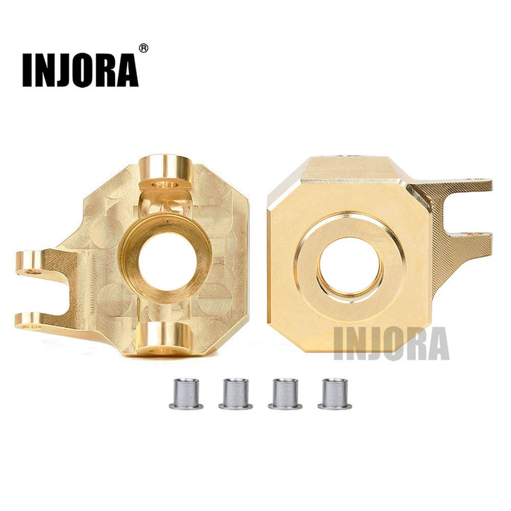 2PCS Brass Front AR44 Steering Knuckles for 1/10 RC Crawler