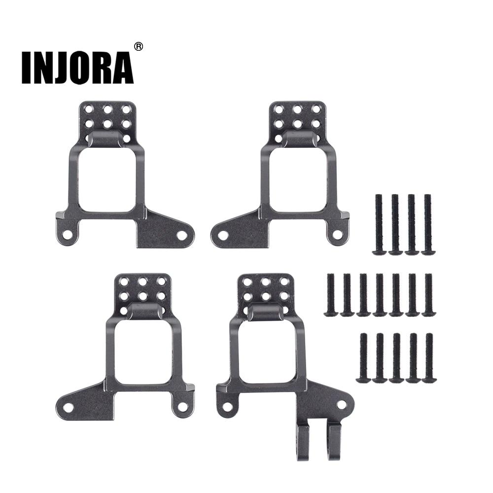 INJORA 4PCS Aluminum Front & Rear Shock Towers Mount for TRX4 8216