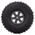 INJORA 4PCS/Set 1.9" 120*42mm Rubber Tires with 6-spoke Metal Wheel Rims