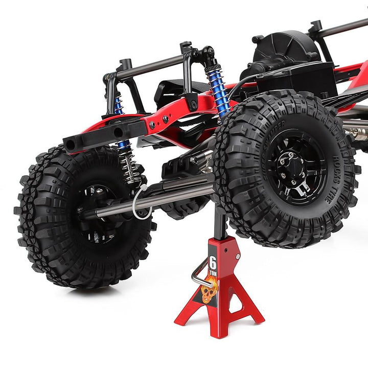 2pcs Metal Height Adjustable Jack Repair Stand for 1/10 RC Crawler