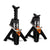 2pcs Metal Height Adjustable Jack Repair Stand for 1/10 RC Crawler