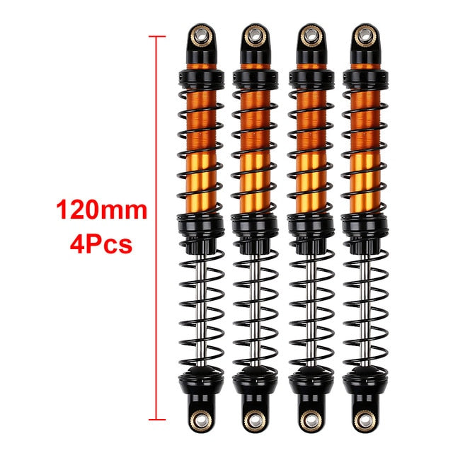 4pcs 120mm orange Shock Absorbers