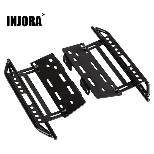 2PCS RC Car Rock Sliders Metal Pedal for Axial SCX10 II 90046