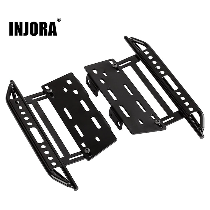 2PCS RC Car Rock Sliders Metal Pedal for Axial SCX10 II 90046