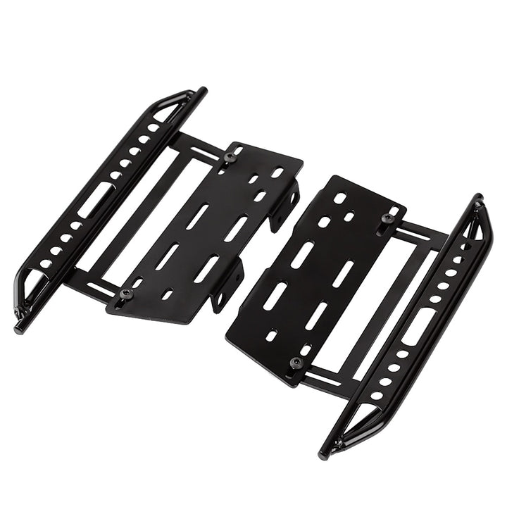 2PCS RC Car Rock Sliders Metal Pedal for Axial SCX10 II 90046