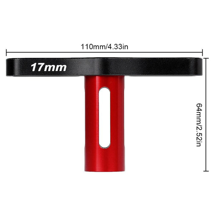 Metal 17MM Wheel Hex Wrench Tool for 1/8 Off-road RC Car - INJORA