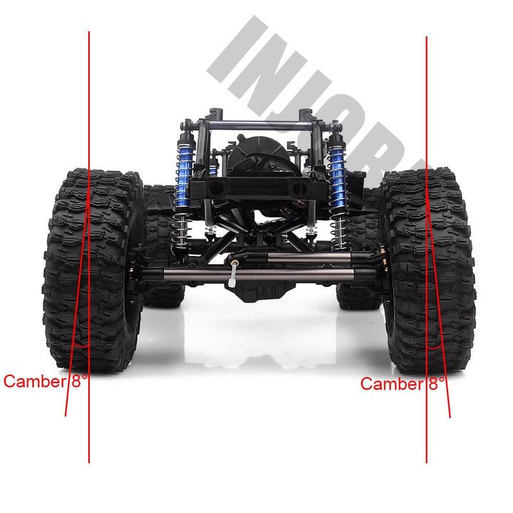 313mm Wheelbase Assembled Frame Chassis for SCX10 II Jeep Cherokee