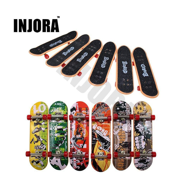 6 Skateboard top and 6 Graffiti Skateboard bottom