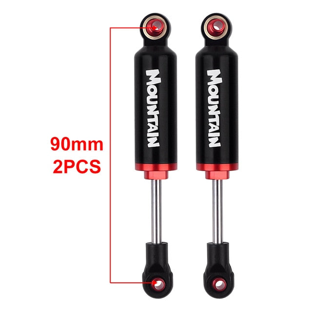 2 pcs 90mm black Built-in Spring Shock Absorbers