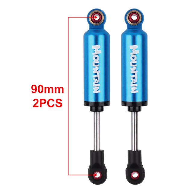 2 pcs 90mm blue Built-in Spring Shock Absorbers