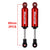 2 pcs 90mm red Built-in Spring Shock Absorbers