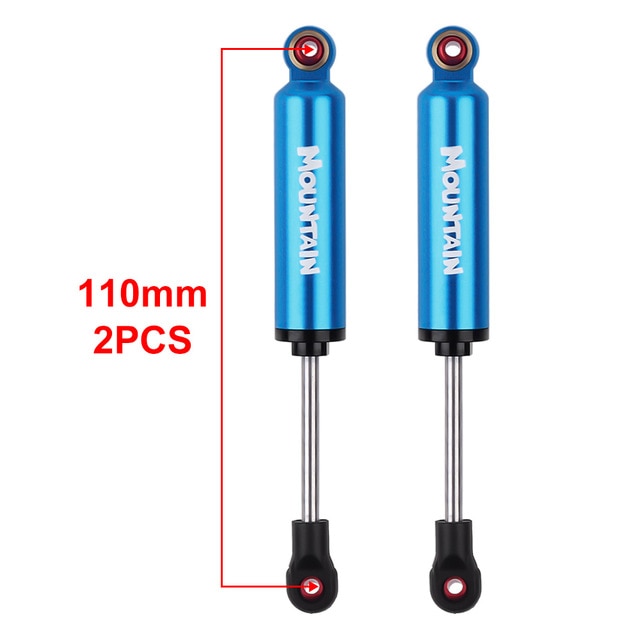 2 pcs 110mm blue Built-in Spring Shock Absorbers