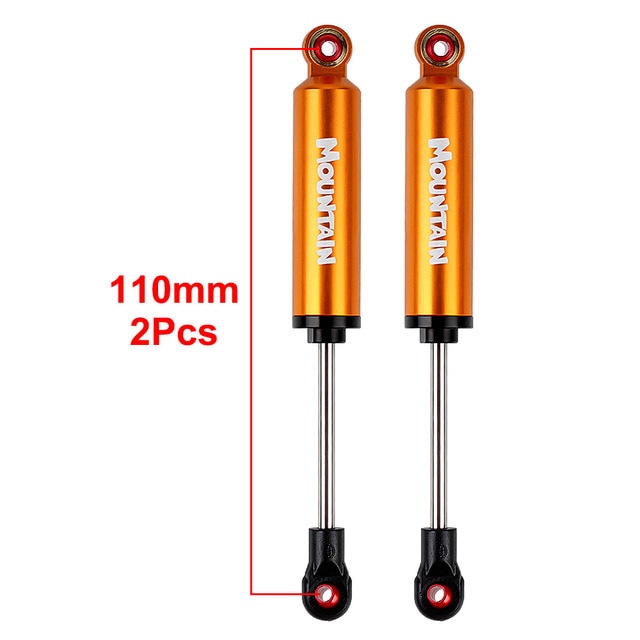 2 pcs 110mm orange Built-in Spring Shock Absorbers