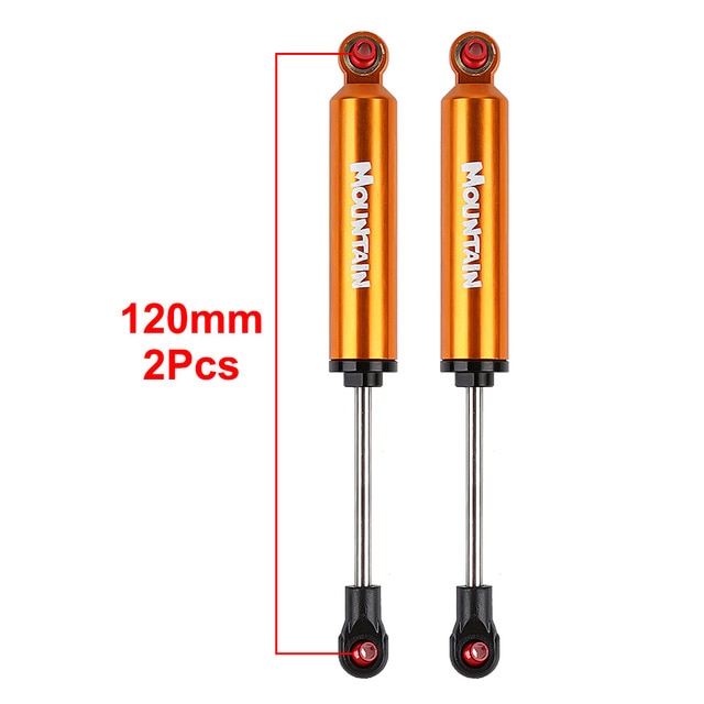 2 pcs 120mm orange Built-in Spring Shock Absorbers