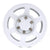 4PCS 1.55" White/Black Plastic Beadlock Wheel Rims