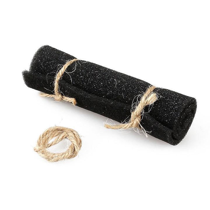 Mini Black Rubber Foam Mat front