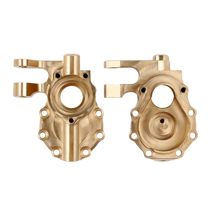 2Pcs Brass Portal Drive Housing Heavy Counterweight for TRX-4 TRX-6