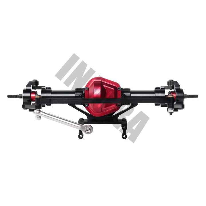 CNC Aluminum Front / Rear Axle for 1/10 RC Crawler Axial SCX10 - INJORA
