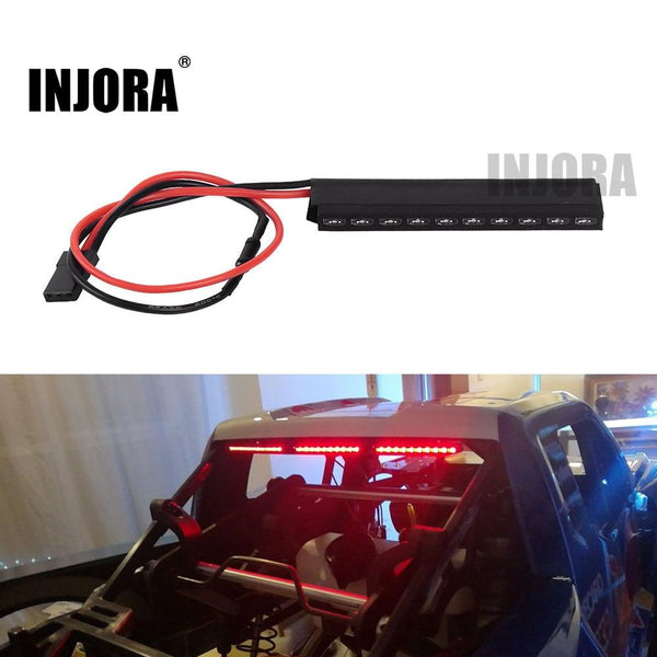 Red led Lights on a RC Car