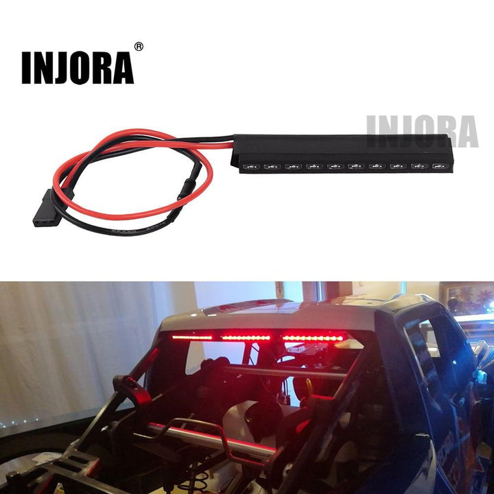 Red led Lights on a RC Car