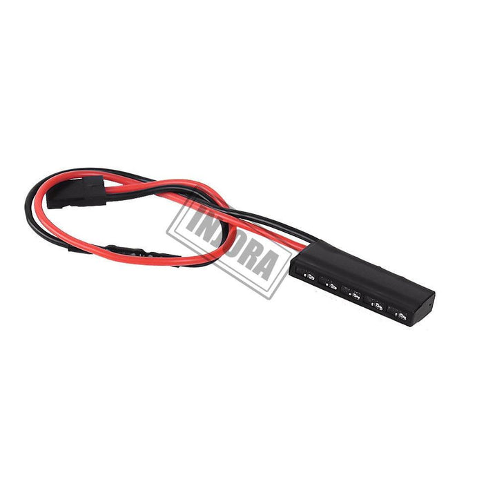 5-light Red LED Light front