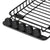 232*145mm Metal Roof Rack with 5 LED Lights for 1/10 RC Crawler