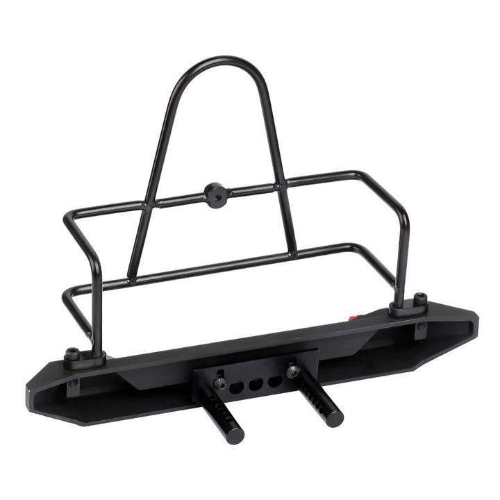 Metal Front Rear Bumper with Tow Hooks for 1/10 RC Crawler - INJORA