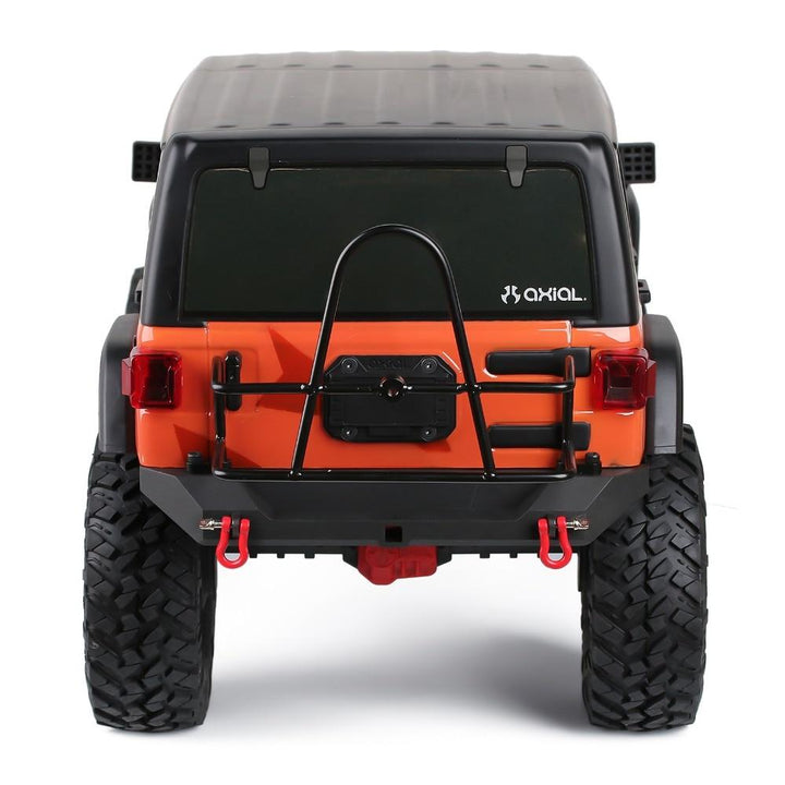 Metal Front Rear Bumper with Tow Hooks for 1/10 RC Crawler - INJORA