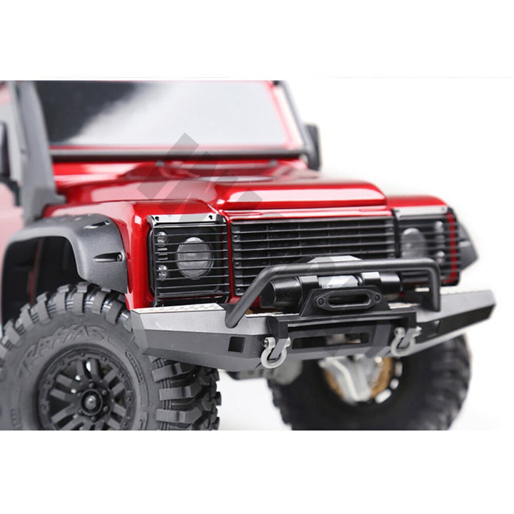 2PCS Metal Front Lamp Guards, Headlight Cover Grille for Traxxas TRX-4