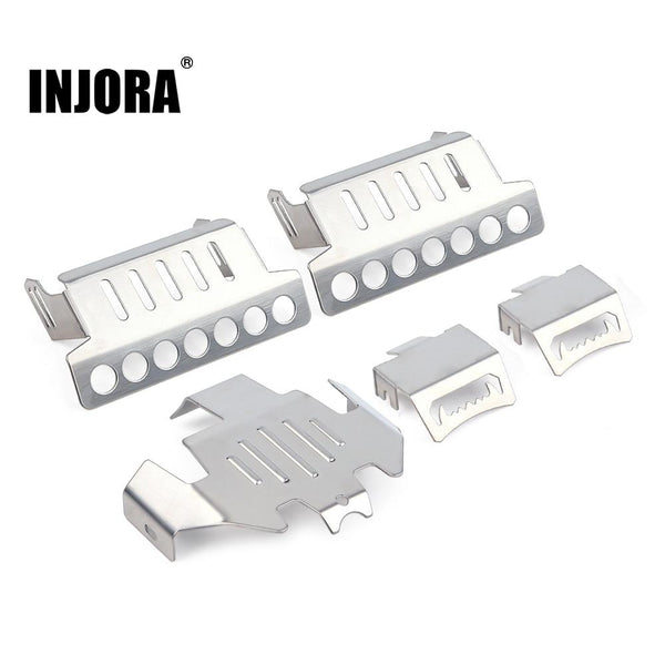 Metal Axle Protector Chassis Armor Plate for Traxxas TRX-4