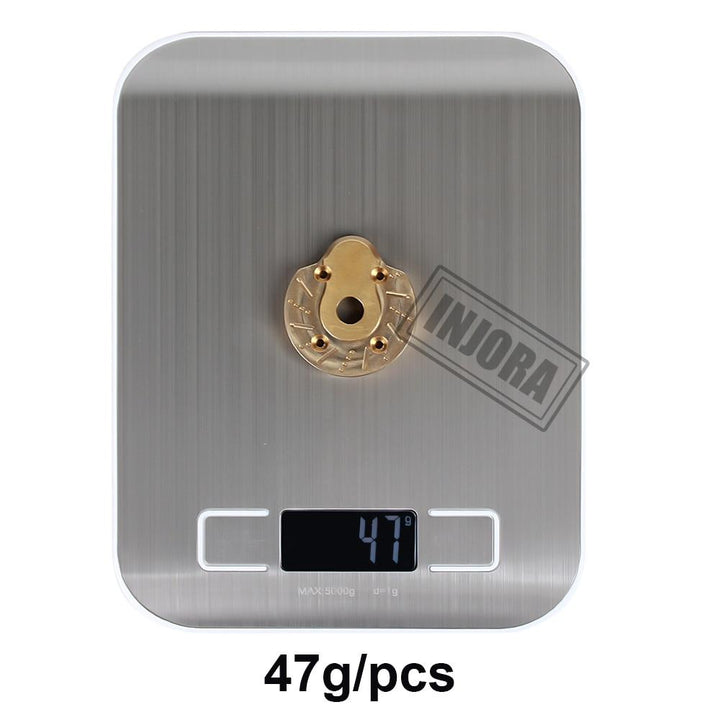 2PCS Brass Portal Steering Knuckle Cap Housing for AXAIL SCX10 III AXI03007 & Capra 1.9 UTB AXI03004