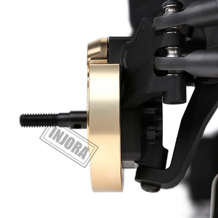 2PCS Brass Portal Steering Knuckle Cap Housing for AXAIL SCX10 III AXI03007 & Capra 1.9 UTB AXI03004