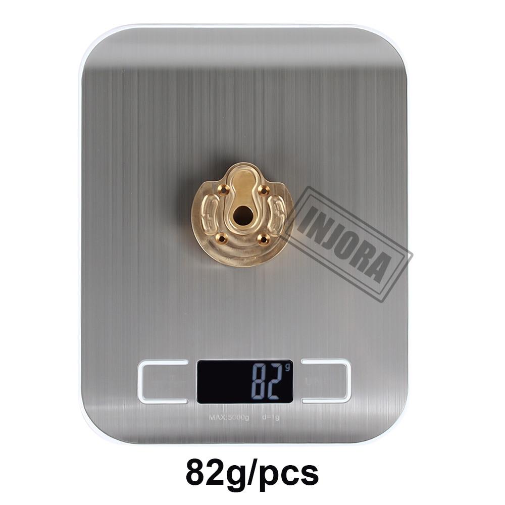 2Pcs Brass Portal Knuckle Caps For Axial SCX10-III & Capra – Steering Axle Weight Upgrade For RC Crawlers - View #10