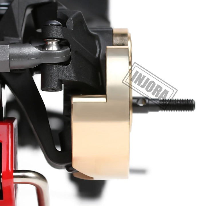2PCS Brass Portal Steering Knuckle Cap Housing for AXAIL SCX10 III AXI03007 & Capra 1.9 UTB AXI03004