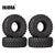 4PCS 1.9" 116*42mm Rubber Wheel Tires  for 1/10 Scale RC Rock Crawler