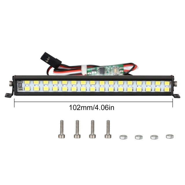 102mm Light Bar with 4 screws front
