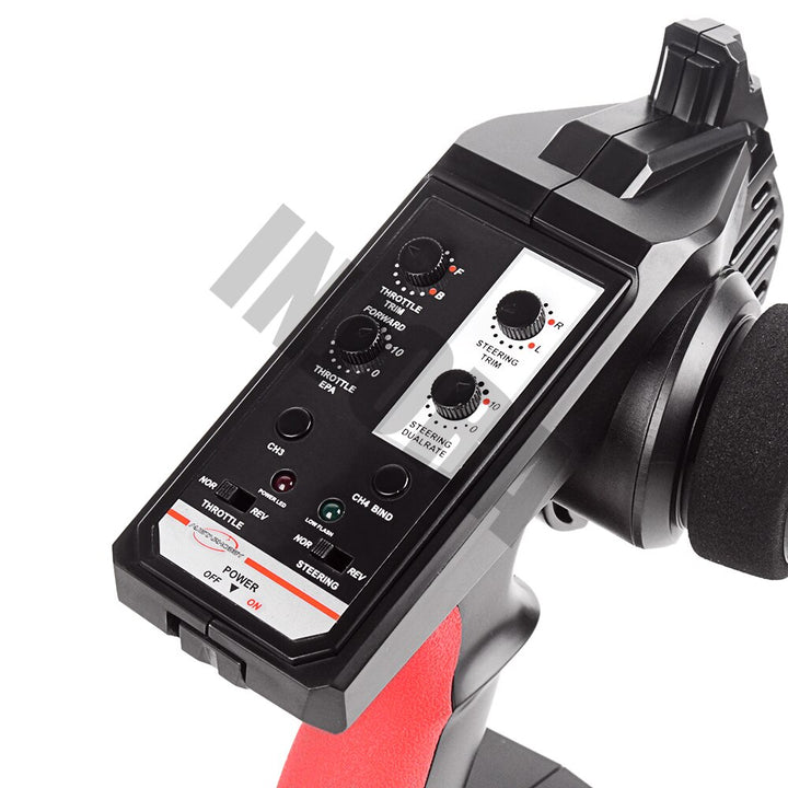 4CH 2.4GHz RC Controller Digital Transmitter with Receiver for RC Car
