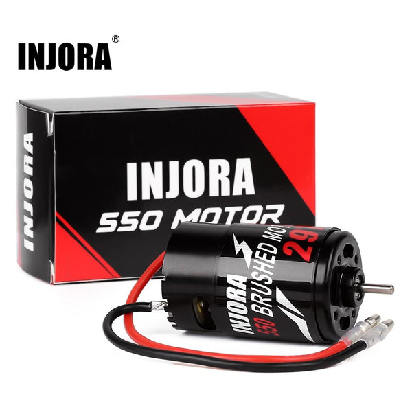 550 Brushed Motor 12T 21T 29T 35T for 1/10 RC Crawler