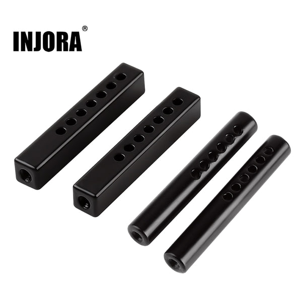 2PCS Metal Bumper Mount Holder Post with Screws for 1/10 RC Crawler