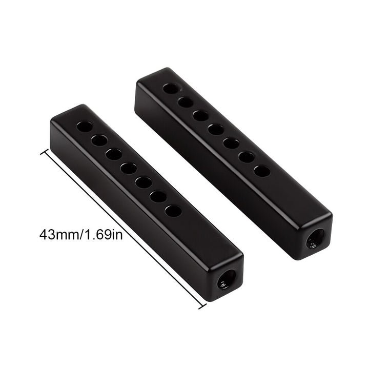 2PCS Metal Bumper Mount Holder Post with Screws for 1/10 RC Crawler