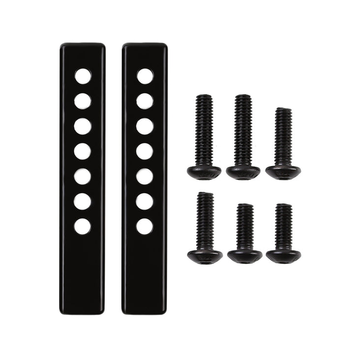 2PCS Metal Bumper Mount Holder Post with Screws for 1/10 RC Crawler