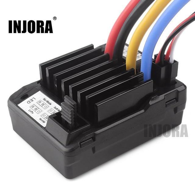 35/45/55T Brushed Motor Waterproof ESC Speed Controller for 1/10 RC Crawler