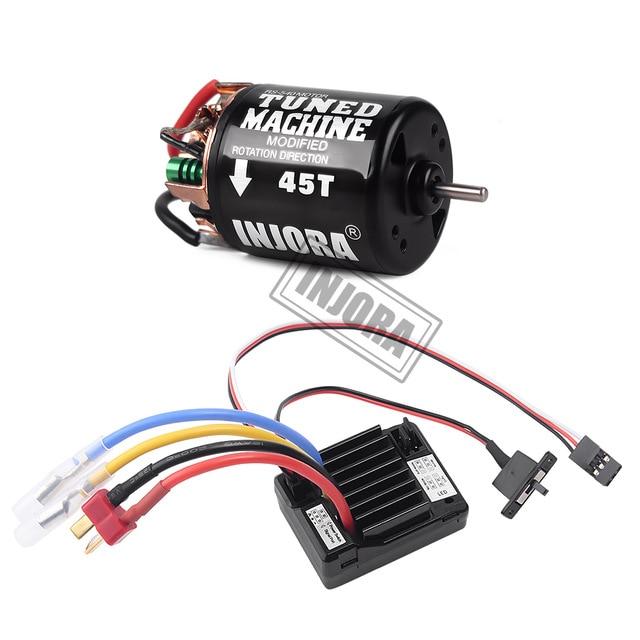 35/45/55T Brushed Motor Waterproof ESC Speed Controller for 1/10 RC Crawler