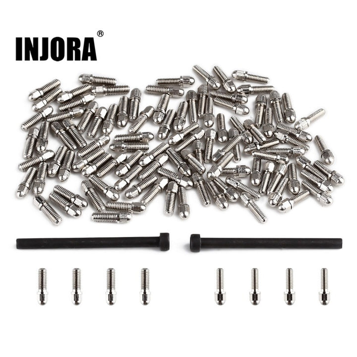 30PCS M2.5 M3 Metal Screws for 1.9" 2.2" Wheel Rims