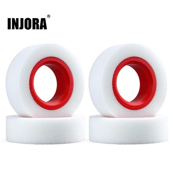 4 pcs white TPE Foam, 2 front and 2 side