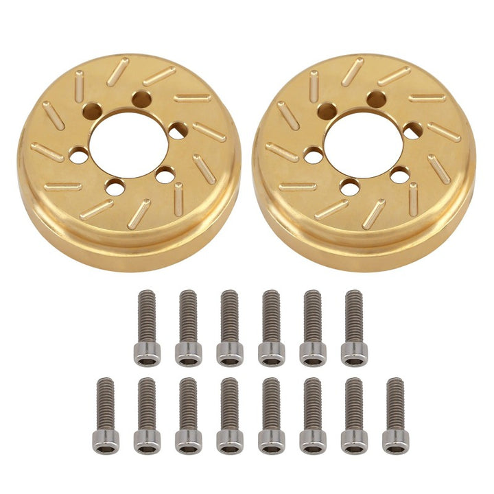 2PCS 63g Internal Brass Counterweight for 1.9" 2.2" Wheel Rims